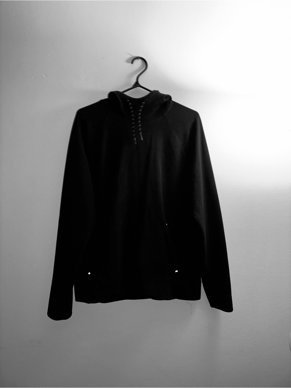 Men’s Black Two-Piece Tracksuit Set – Hoodie & Jogger Pants